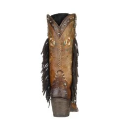 Yippee Ki Yay By Old Gringo Ladies Marielle Brown Floral Boots YL498-1 7 Yippee Ki Yay By Old Gringo Ladies Marielle Brown Floral Boots YL498-1 -True Style Shoes Store marielle2