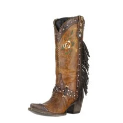 Yippee Ki Yay By Old Gringo Ladies Marielle Brown Floral Boots YL498-1 9 Yippee Ki Yay By Old Gringo Ladies Marielle Brown Floral Boots YL498-1 -True Style Shoes Store marielle6