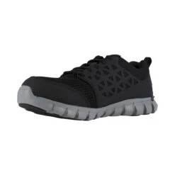 Reebok Ladies Sublite Oxford Cushion Black Athletic Work Shoes RB041 9 Reebok Ladies Sublite Oxford Cushion Black Athletic Work Shoes RB041 -True Style Shoes Store rb041 1
