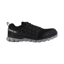 Reebok Ladies Sublite Oxford Cushion Black Athletic Work Shoes RB041 7 Reebok Ladies Sublite Oxford Cushion Black Athletic Work Shoes RB041 -True Style Shoes Store rb041 5
