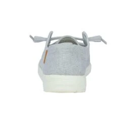 Hey Dude Ladies Wendy Linen Chambray Light Grey Shoes 121413058 -True Style Shoes Store s l1600 8