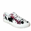 Very G Ladies Cosmic Cow Print & Serape Lace Sneakers Shoes VGSP0093-PNK