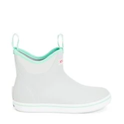 XTRATUF Ladies Waterproof Light Grey Deck Boots XWAB-102 -True Style Shoes Store xwab 102 Right